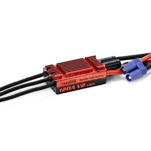 Freewing 120A V2 ESC Brushless Electric Speed Control 3-8S In For Reverse Brake - Picture 1 of 2