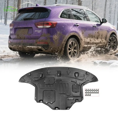 Engine Splash Shield For KIA Sorento 2016-2020 Heavy Skid Plate W/Service Hole Foto 1 de 4