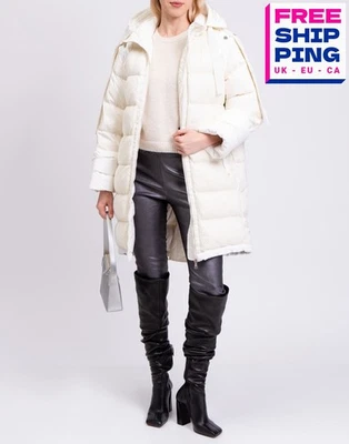 RRP €1950 MONCLER 2 1952 2in1 Down Puffer Jacket Size 0 XS Quilted Padded Hooded - Imagem 1 de 4