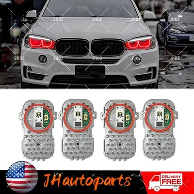 Módulo LED DRL Angel Eye rojo para BMW F85 X5M F86 X6M 2014-2018 Plug and Play Foto 1 de 2