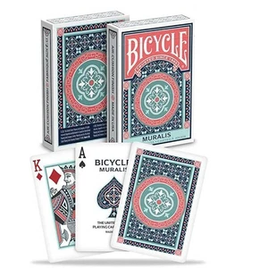 Bicycle Muralis Playing Cards Deck Air Cushion Finish Standard Index USA Neu - Bild 1 von 10