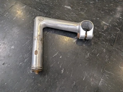 Vintage Cinelli 1E Vástago 120 mm 26,4 Abrazadera 22,2 Italia Grabado Ala Pluma Carretera Foto 1 de 3