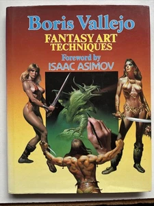 Boris Vallejo Fantasy Art Techniques - Paper Tiger Hardback Edition 1985 - Picture 1 of 7