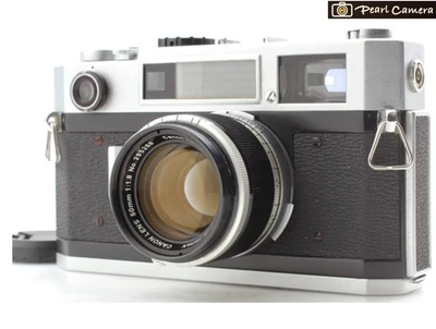 [Near MINT] Canon 7S Rangefinder Film Camera 50mm f/1.8 L39 LTM Lens From JAPAN - Image 1 of 4
