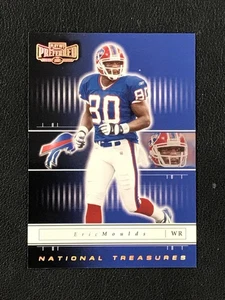 2001 Playoff Preferred #5 Eric Moulds Buffalo Bills National Treasures Gold /100 - Picture 1 of 2