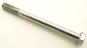 M10-1,25 x 100 mm DIN 960 Klasse 10,9 Zink Sechskantschraube M10-1,25x100 100 mm - Bild 1 von 1