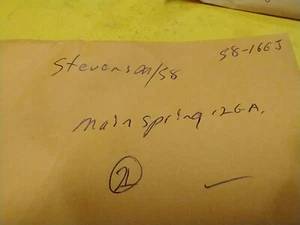 Stevens M/58 Mainspring 12ga MPN 58-166J - Picture 1 of 4