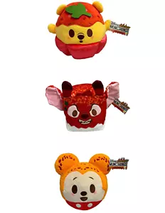 SDCC 2024 Disney Munchlings Set Leroy Pooh Mickey exklusiv 10 Zoll Plüsch IN HAND - Bild 1 von 10