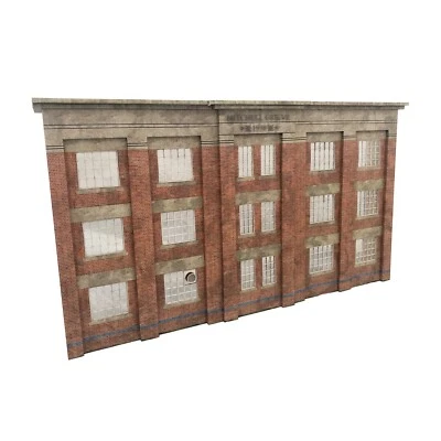 MODEL RAILWAY SCENERY LOW RELIEF 1930s FACTORY LASER CUT KIT FOR O GAUGE 1:43 SCALE MODEL RAILWAY