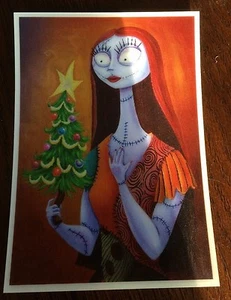 NEW Disney Nightmare Before Christmas Haunted Mansion Sally Lenticular RARE - Picture 1 of 2