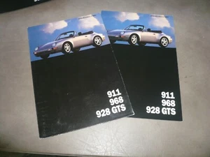 1993 Porsche 911 968 928 GTS Sales Brochure - Vintage - Two for One Price - Picture 1 of 5