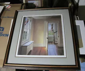 Edward Gordon "Front Stairs" 24x25 " LE 41/790 Framed & Matted Lithograph - Picture 1 of 5