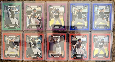 2024 Panini Prizm NEW YORK YANKEES 56X card lot- #'d & Prizm's- SEE DETAILS - Image 1 of 4