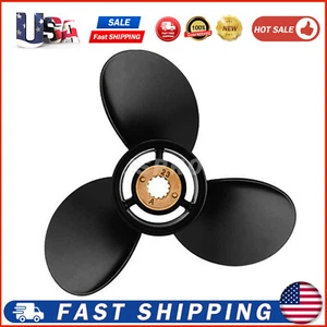 11 3/8 x 12 Aluminum Propeller fit Mercury Engines 25-70HP 13 Spline Tooth, RH - Picture 1 of 5