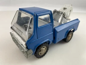 Vintage 1960's Marx Tow Truck Wrecker Pressed Steel Cab Over Japan - Picture 1 of 8