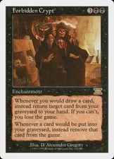 Black MTG Classic Sixth Edition - Forbidden Crypt