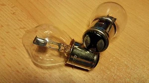 Bombilla Bilux Simson casquillo grande BA20D 6V 15/15 vatios KR51, duo - Imagen 1 de 1