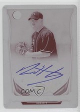 2014 Bowman Printing Plate Magenta 1/1 David Holmberg Rookie Auto RC x0y