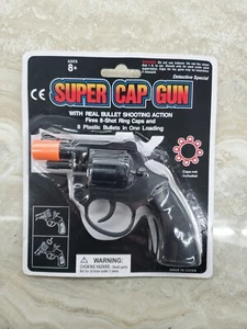 Super Cap Toy Gun DETECTIVE SPECIAL Revolver 8 Shot Ring Caps Pistol Handgun  - Picture 1 of 1