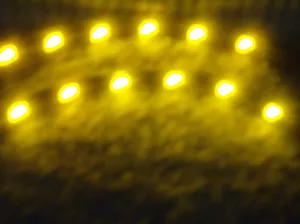 LAMBORGHINI SUBARU SAAB AMARILLO 5050 SMD LED 2 TIRAS - Imagen 1 de 2