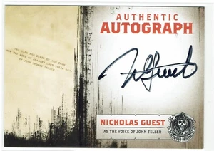 Sons of Anarchy Seasons 1-3 Autograph Auto A13 Nicholas Guest as John Teller - Picture 1 of 1
