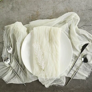 10 Cheesecloth Gauze Cotton DINNER TABLE NAPKINS Wedding Party Events Supplies - Picture 1 of 215