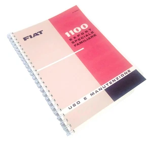 Fiat 1100 Export Speciale - Manuale Uso e Manutenzione - 13a Edizione - XI 1961 - Foto 1 di 6