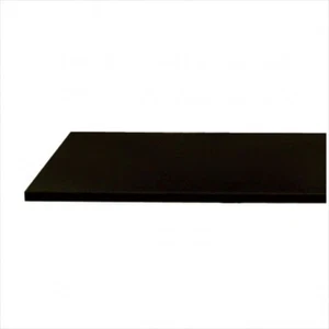 Black Melamine Wood Shelf - Pack of 4 - Picture 1 of 1