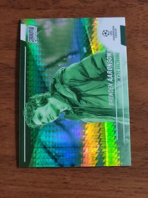 BRENDEN AARONSON 2021-22 Topps Stadium Club Chrome /175🔥 NIGHT VISION REFRACTOR - Image 1 of 2