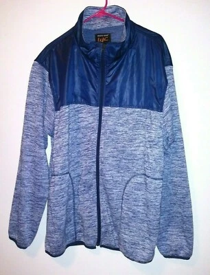 Sudadera Para Hombre Cremallera Completa Talla XXL Walnut Creek WC Bloque de Color Manga Larga Bolsillo Foto 1 de 4