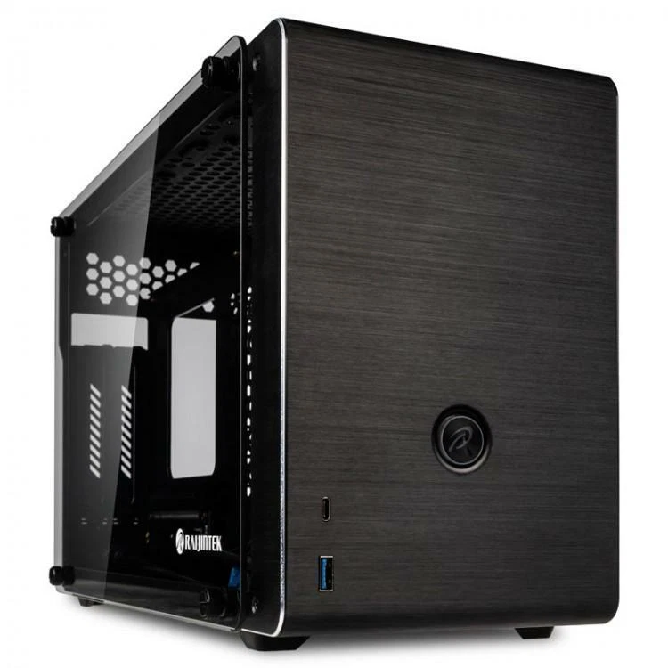 5435163 Raijintek Ophion Mini-itx Case - Black Tempered Glass