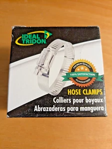 Ideal Tridon 5306051 Stainless Steel 1/2" Size 6 Lined Hose Clamp - Box of 10 - Picture 1 of 3
