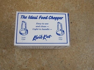 NOS KWIK-KUT The Ideal Food Chopper Serrated NEW - Picture 1 of 6