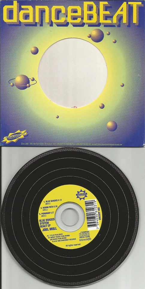 Safety Session JOEL MULL Blue Shades System React w/ UNRELASED TRK CD single - Image 1 of 1