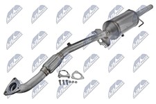 Flue gas system soot particle filter for Opel Astra H VAUXHALL Zafira 04-15 854516