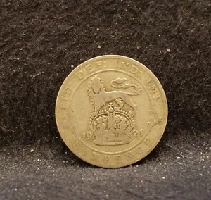 1921 Great Britain silver 6 pence, George V, KM-815a (GB4) - Picture 1 of 6