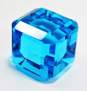 Natural 280,00 quilates azul aguamarina cubo corte hermosa piedra preciosa su... - Imagen 1 de 7