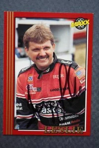 Nascar Driver Tracy Leslie signed / autographed 1992 Maxx racing card VINTAGE--- - Picture 1 of 1