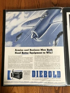 Diving Fighter Planes Attack Enemy Ships WWII Ad - Imagen 1 de 1