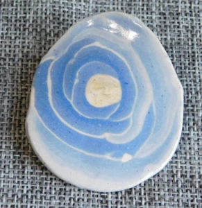 Vintage Nerikomi Button by John Quimby Aprx: 2" #1744 - Picture 1 of 5