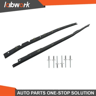 Molduras de laboratorio para barrido de ventanas para Chevrolet Corvette 1984-95 1996 Foto 1 de 4