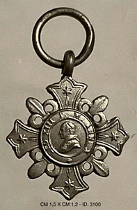 PAPA LEONE XIII° PONTEFICE MAX CROCE PRO ECCELSIA ET PONTIFICE 1888 VATICANO - Picture 1 of 6