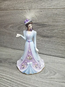 Bradford Lena Liu Elegant Era Bell Croquet Anyone? Lady Figurine  - Picture 1 of 7