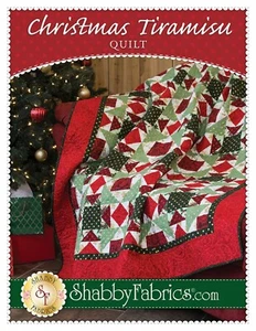 Patrón de edredón de tiramisú de Navidad Jennifer Bosworth para telas en mal estado  - Imagen 1 de 2