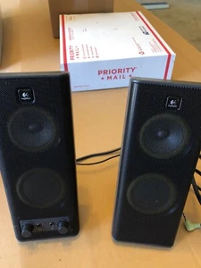 Logitech Desktop Wired Computer Speakers S-0264A - Picture 1 of 6