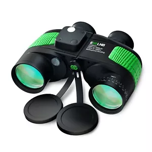 7X50 High Power Binoculars W/ Rangefinder Compass for Marine Hunting Waterproof - Picture 1 of 7
