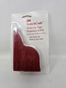 3M SWD ScotchCode Wire Marker Write-On Dispenser Tape only USA - Picture 1 of 3