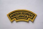 Armée canadienne Windsor Regiment titre épaule