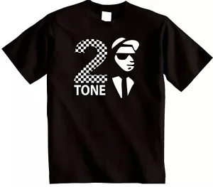 The Specials 2Tone T-shirt | Classic Rude Boy Two Tone Ska 2 Music Records tee - Picture 1 of 10