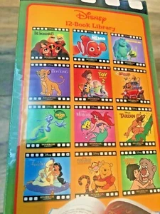 Disney Pixar Moviebook 12 Pack Complete Library Hardcover Set Plus Coloring Book - Picture 1 of 8